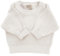 Maglione a maglia in 100% cotone, per neonati e bambine, con sacchetto di stoffa di alta qualità, ideale come regalo di nascita, Latte/Bianco, 0-3 Mesi