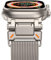 NewWays Cinturino in metallo compatibile con cinturini Apple Watch da 49 mm, 45 mm, 44 mm, 42 mm, da uomo, cinturino di ricambio magnetico milanese per iWatch Ultra Series 9, 8, 7, 6, 5, 4, 3, 2, 1,