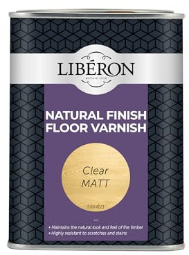 LIBERON Natural Floor Varnish 1L Clear MATT