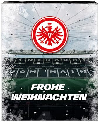 Eintracht Frankfurt Schokoladen-Adventskalender 2024 | Offizielles Produkt