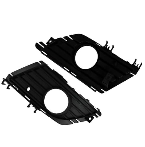 CLWYWUL Nebelscheinwerfer Grill Kompatibel Mit Opel Für Vauxhall Für Corsa C 2003–2006 Für Combo 2003–2010 13132426 Auto-Frontstoßstangengrill-Abdeckung Nebelscheinwerfer-Panel-Streifen