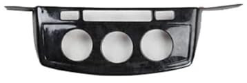 Auto Aufkleber Für Toyota Für Hilux 2012 2013 2014 Plastik Black Holzkornstil Dekoration Accessoires Car Innenmeisterkonsole -Aufkleber Aufkleber Auto Innenraum(Type A Air Panel)