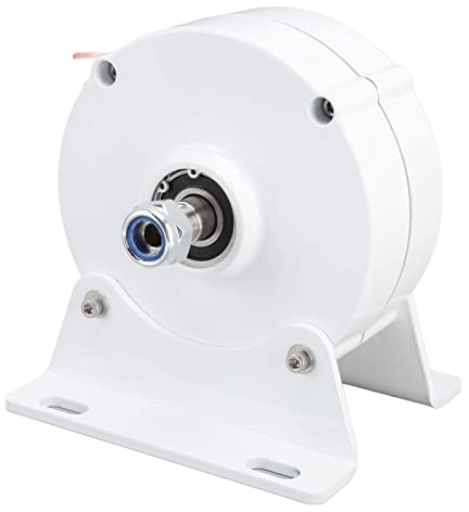 Fafeicy Alternador Trifásico del Generador de Viento del Imán Permanente de 6000W, sin Engranajes de Baja Velocidad para Uso Doméstico con Salida de 12V y Alta Eficiencia (24V)