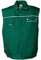 Planam 2161064 Canvas 320 Weste, Grün/Grün, Größe XXXL