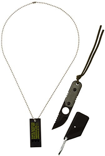 Divers Tpxl05, Coltello a Lama Fissa Unisex – Adulto, Nero, Taglia Unica