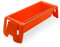EDMA 066955 - Bandeja de plástico (250 mm), color naranja