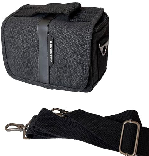 Camera Case Bag for Sony Cyber-shot DSC-H300 HX400VB Bridge Camera (Black)