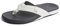 Reef Men's Cushion Bounce Phantom Flip-Flop, White/Charcoal, 11 UK
