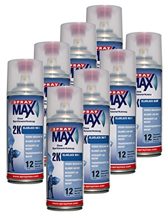 Kwasny 8X 680 065 SPRAYMAX 2K Klarlack transparent matt Versiegelung 400ml