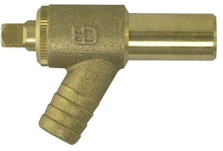 SPEEDFIT 15mm Brass Drain Cock - Pack of 2