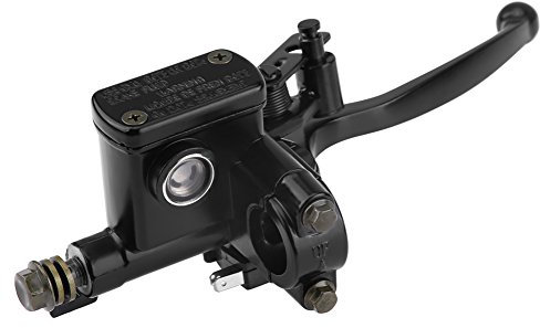 Qiilu 7/8 anteriore frizione freno master cilindro leva pompa per 50cc 110cc 150cc quad bici sporco pit bike atv lato destro con 8mm specchio foro universale