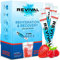 Revival Rapid Rehydration Electrolytes Powder - High Strength Vitamin C, B1, B3, B5, B12 Supplement Sachet Drink, Effervescent Electrolyte Hydration Tablets - 30 Pack Summer Fruits