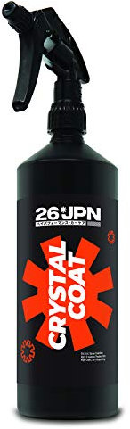 26JPN Crystal Coat - Ceramic Spray Coating, High Gloss, Dirt Repelling, Hydrophobic Paint Sealant, Repels Water and Dirt (1000ml)