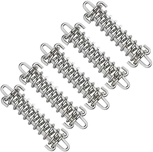 CelinaSun Sonnensegel Zubehör Set 5X Spannfeder Edelstahl V2A Sonnenschutz Befestigung Segel Montage Werkzeug