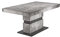 byLIVING Esszimmertisch Matthew/Küchen-Tisch 160 cm mit Auszugsfunktion auf 215 cm/Auszugstisch Beton-Optik grau/Esstisch ausziehbar mit Einlegeplatte/B 160-215, H 75, T 90 cm