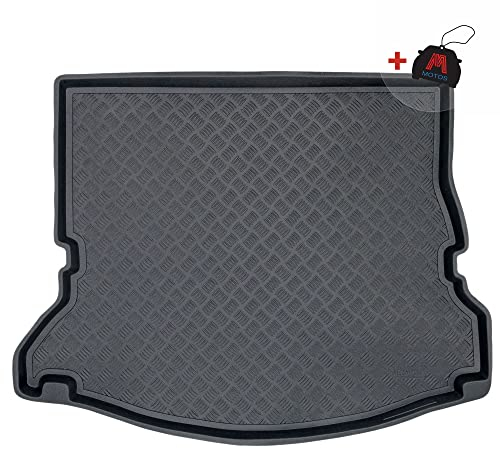 MOTOS Kofferraumwanne Kofferraummatte passt für Renault Grand Scenic IV 2016-2021 Kompletter Schutz für Ihr Auto bei Allen Wetterbedingungen mit perfekt passenden kofferraummatten
