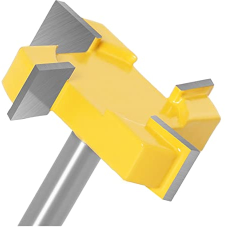 Surface Milling Cutter 8mm Shank CNC Slab Leveling Router Drill Bit Planning Drill Bit Dresser T Type Mill Set for Woodworking Tools