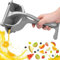 OISE ART STORE Trade Shop - Spremiagrumi Manuale A Leva in Alluminio con Contenitore Raccogli Succo Premuta