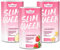 GymQueen Slim Shake 3x420g, Vanille, Erdbeer, Banana Milkshake, Diät-Shake zum einfachen Abnehmen, Mahlzeitersatz mit wichtigen Vitaminen und Nährstoffen, nur 250 kcal pro Portion