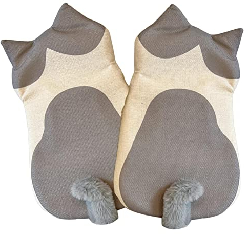 Ofen Handschuhe Wasserdichte Schöne Katze Handschuhe 1-Paar Anti Rutsch Hitze Isolierte Backhandschuhe Für Ofen, Grill Handschuhe Hitze Handschuhe Zum Kochen, BBQ Kochen Grillen Mikrowelle Heißer Mitt