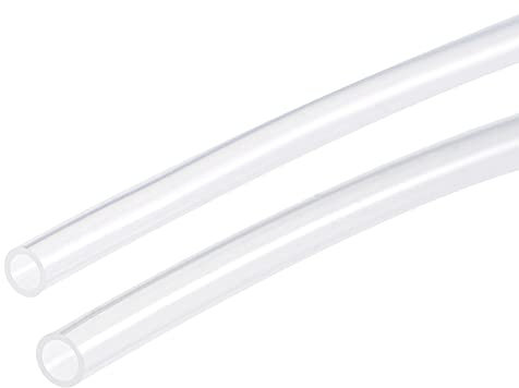 QUARKZMAN Silicone Tubo 3mm ID x 4mm OD 2mm ID x 3mm OD 1 Contatore Trasparente per Acqua Aereo Trasferimento