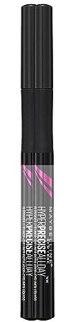 Maybelline New York Eyeliner, Hyper Precise Allday Liner, Wisch- und wasserfest, Nr. 700 Black Doppelpack
