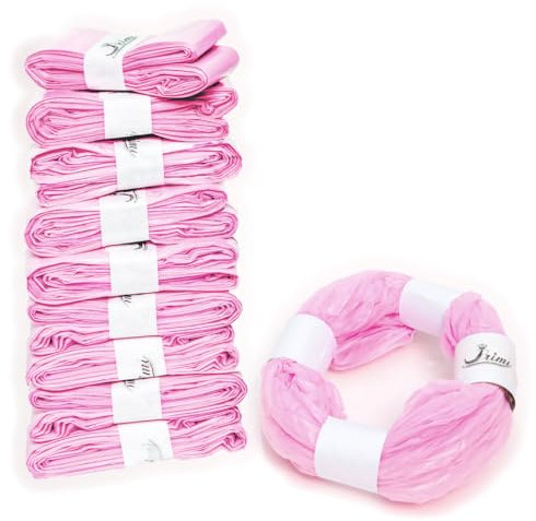 PRIMI - 10 Ricariche Rosa Extra Lunghe Profumate Compatibili con Mangiapannolini Maialino Foppapedretti, Tommee Tippee (Tutti i Modelli) Litterlocker, II, Design & Fashion - Durata stimata 10 Mesi