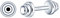 CONILOK Kurzhantel Ohrringe Silber 925 Stecker Ohrstecker Ohrhänger Silber Damen Schmuck Ohrring Kleine Geschenke für Frauen Mädchen Beste Freundin Mutter Geburtstag Weihnachtstag Valentinstag