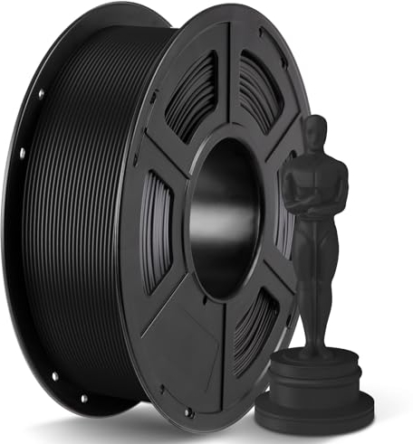 ANYCUBIC PLA Plus Filament 1.75mm Schwarz, PLA+ 3D Drucker Filament, RFID für Intelligentes Drucken, Filament-3D-Druckmaterialien 1kg