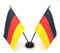 Set Tischfahnen Deutschland für LKW