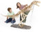 DOKTOR FUN - MEGA T-Rex - Das Skelett eines T-Rex-Dinosauriers - Realistisches Modell - Mit Einer Abmessung von 120 × 180 cm - 60 Teile - Museum zu Hause - Für Jede Altersgruppe