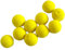 PRO FILSTAR Zig Rig Pop Up Foam Ball Gelb 10 STK DIA-13mm - Angelhaken Pop Up Köder - Pop Up Angeln - Karpfen Köder - Karpfenangeln Montage - Fischköder - Futter Zubehör - Karpfenhaken - Karpfen Set