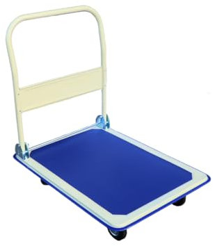 Plattformwagen klappbar 300 kg - robuster Transporthelfer aus Stahl mit rutschfester Oberfläche