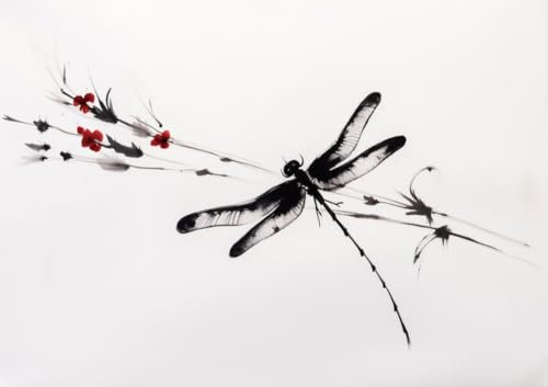 CALVENDO Poster 59,4 x 42,0 cm Querformat Libelle | Bilder, Kunstdruck, Wandbild, Wanddeko, Prints ohne Rahmen