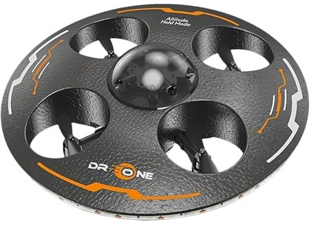 UFO Induction Remote Control Flying Saucer Toy BZa227 (Black, 17CM)