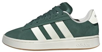 adidas Men's Grand Court Alpha 00S Shoes, Collegiate Green/Off White/Gum 3, 9.5 UK