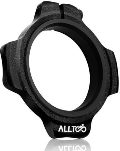 GodLOL 28.99mm Crank Alloy Bottom Bracket Adjuster - DUB Preload Adjuster for SRAM XX1/X01 Eagle Cranksets | Lightweight 7075 Aluminum Tool-Free Upgrade Kit (Black)