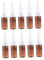 SAFIGLE 10 Botellas De Spray De Niebla Fina Atomizador Giratorio Recargable Vacío De 10 Ml - Recipiente De Spray Pulverizador De Niebla Portátil Para Nariz