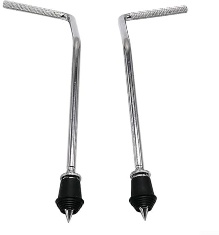 Pieds de grosse caisse en métal pour caisse claire et fixation sécurisée et stabilité