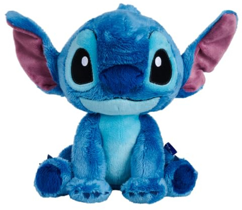 Simba Disney Lilo und Stitch, Plüschtier 25cm, Kuscheltier, Plüschfigur, kuschelweich, ab den ersten Lebensmonaten geeignet
