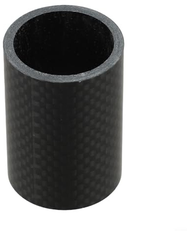 Gettimore Carbon Fiber Headset Spacers 1-1/8 Stem, Matte Black for Bike Washers in 30mm 40mm 50mm Sizes, Lightweight for Bicycle Fork Spacer Road Bikes(50mm)