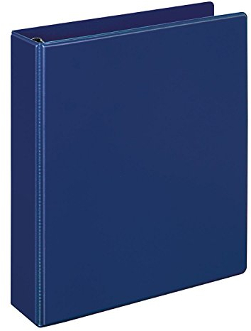 VELOFLEX 1159050 - Ringbuch Comfort, Ringordner, Ordner, DIN A5, 2-Ring-Mechanik, 194 x 230 x 38 mm, PVC, blau