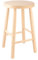 Cuisine Romefort | Hocker aus Buche | 50cm hoch, rund | Holzhocker einsetzbar als Arbeitshocker, Gitarrenhocker, Sitzhocker