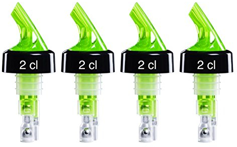 TAMLED SET Portionierer 2 cl Ausgießer neon grün
