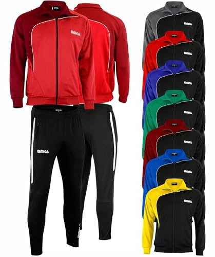 OMKA Trainingsanzug Sportanzug Jogginganzug Freizeitanzug