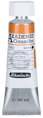 Schmincke – AKADEMIE® Gouache - feine Künstler-Gouache, Siena natur - 60 ml