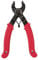 KMC Unisex – Erwachsene Kettenverschlussgliedzange Kettenverschlussglied, schwarz/rot
