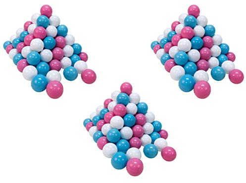 Knorrtoys 56741 - Bälleset ca. Ø6 cm 300 Balls Rose/Creme/lightblue