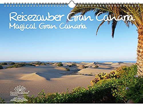 Reisezauber Gran Canaria DIN A3 Kalender - Immerwährender Kalender Kanaren - Seelenzauber