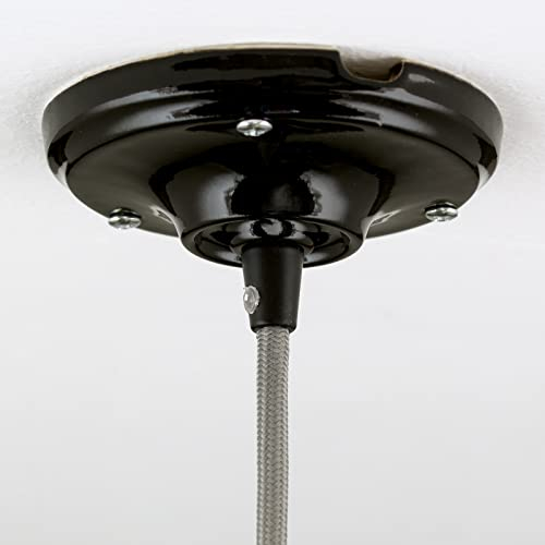 ORION LIGHTSTYLE Lampen Baldachin Porzellan keramik schwarz 105mm